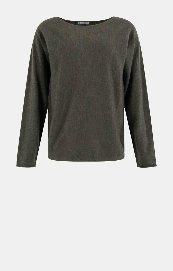 Judith pullover - olive solid from Brand Mission