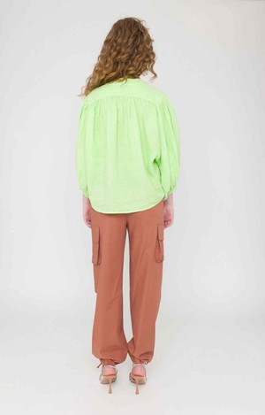 Sophie blouse - sunny lime from Brand Mission