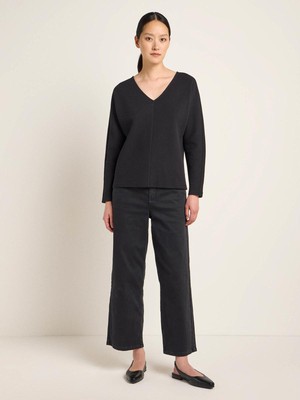 T-shirt v hals - midnight from Brand Mission