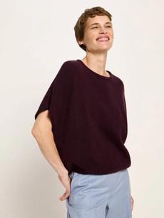 Pullunder top - bordeaux via Brand Mission