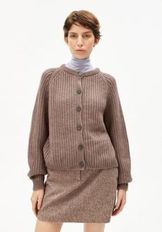 Selmaa vest - cinnamon dust melange via Brand Mission