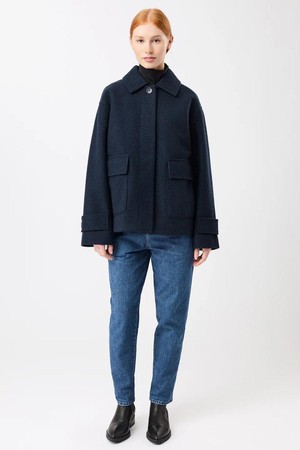 Merritt wollen jas - navy from Brand Mission