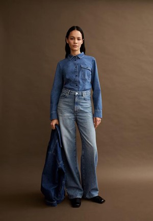 Enijaa jeans - light cerulean from Brand Mission