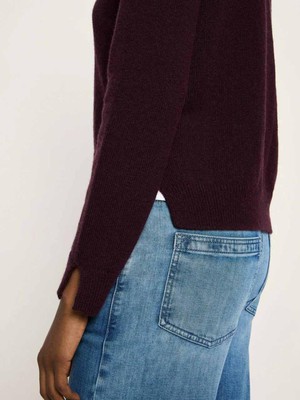Boxy vest - bordeaux from Brand Mission