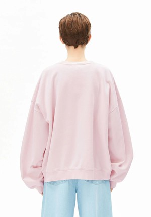 Dye crewneck sweater - pink mist from Brand Mission