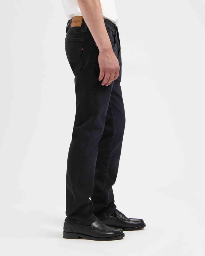 Nick straight jeans - worn in black from Brand Mission