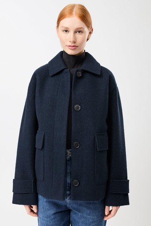 Merritt wollen jas - navy from Brand Mission