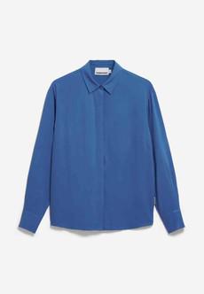 Larisaana longsleeve blouse - dark morning via Brand Mission