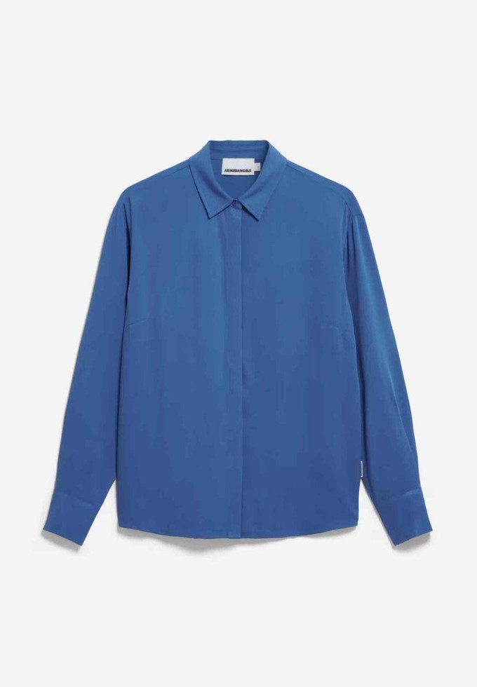 Larisaana longsleeve blouse - dark morning from Brand Mission
