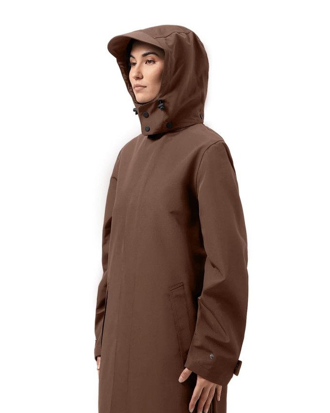 Mac regenjas - macassar brown from Brand Mission