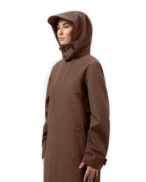 Mac regenjas - macassar brown from Brand Mission