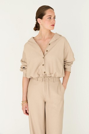 Sachi blouse - wet sand from Brand Mission