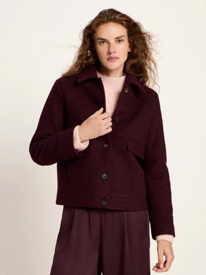 Walkjacke - bordeaux from Brand Mission