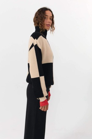 Shira trui - check black from Brand Mission