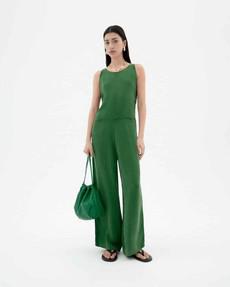 Adriana jumpsuit - green via Brand Mission