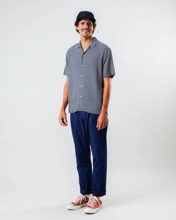 Aloha shirt tramuntana - navy from Brand Mission