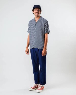 Aloha shirt tramuntana - navy from Brand Mission