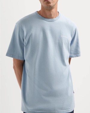 Liam signature t-shirt - cloud blue from Brand Mission
