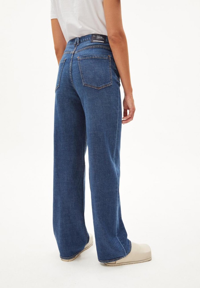 Enijaa jeans - hemp/ true mid blue from Brand Mission Enijaa jeans - hemp/ true mid blue from Brand Mission
