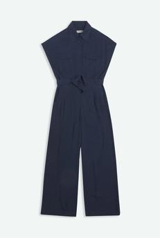 Margaret jumpsuit - dress blues via Brand Mission