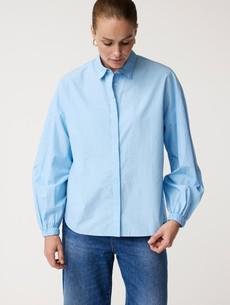 Frida blouse - sky blue via Brand Mission
