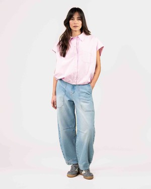 Jane barrel jeans - light blue from Brand Mission