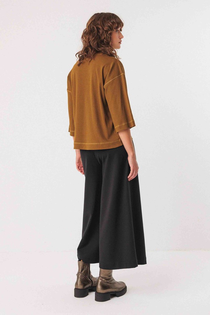 Hendaia top - olive green from Brand Mission