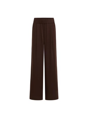 Pantalon tencel - dark brown from Brand Mission
