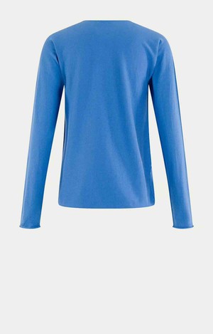 Judith boothals trui - sky blue solid from Brand Mission