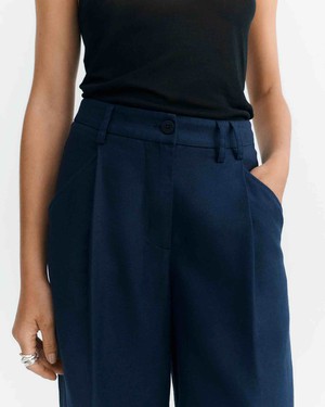 Molly pantalon - navy from Brand Mission