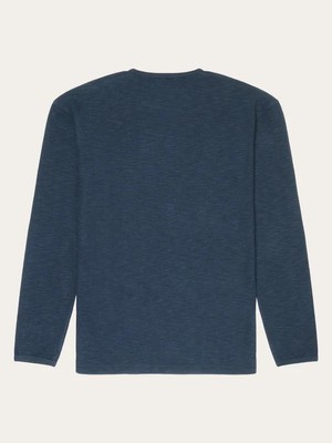 Structured slub sweater - total eclipse from Brand Mission