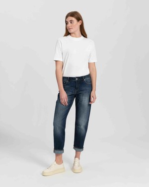 Jenna boyfriend jeans - worn out blue from Brand Mission