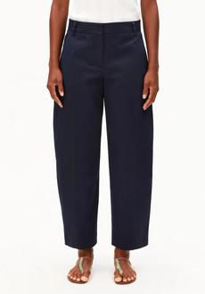 Barrel twill pantalon - night sky via Brand Mission