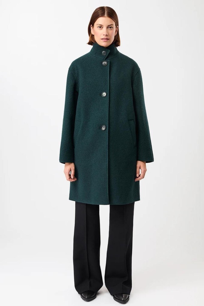 Pennfield II wollen jas - everglad from Brand Mission