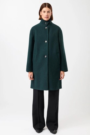 Pennfield II wollen jas - everglad from Brand Mission