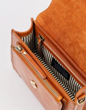 Harper mini tas - cognac from Brand Mission