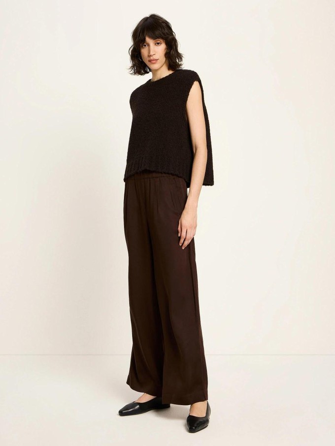 Sweater spencer - dark brown from Brand Mission