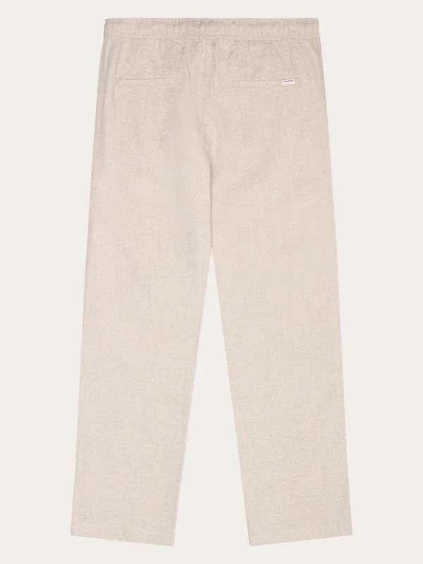 Fig linnen broek - light feather from Brand Mission