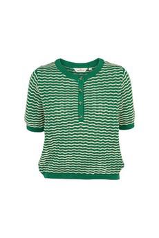Cashi granddad trui - abundant green / birch via Brand Mission