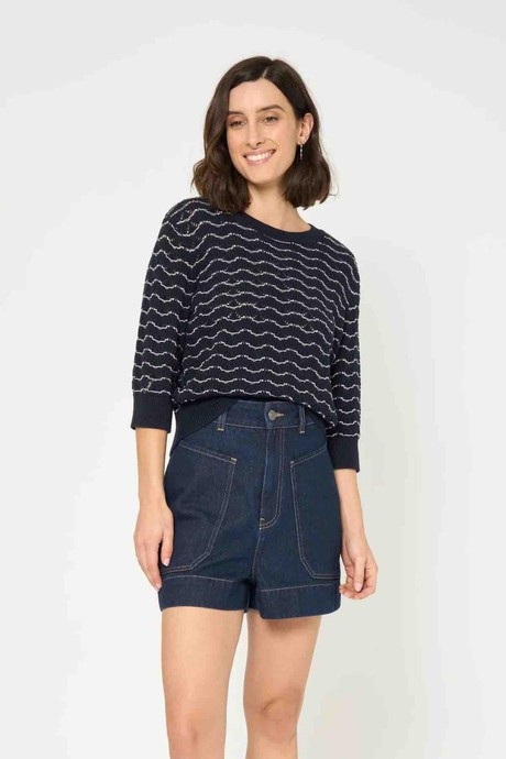 Lupin trui - navy from Brand Mission