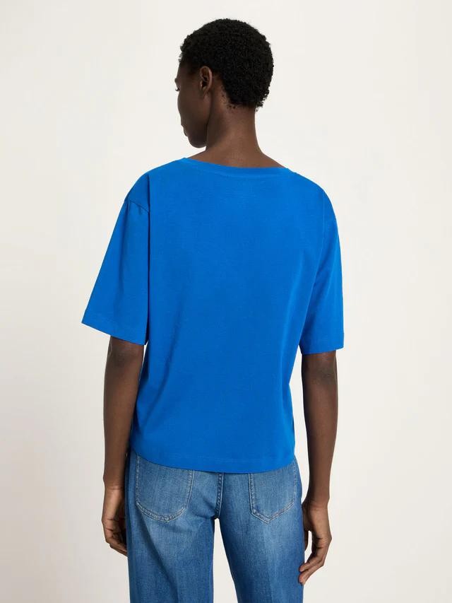 V-hals t-shirt - lapis from Brand Mission