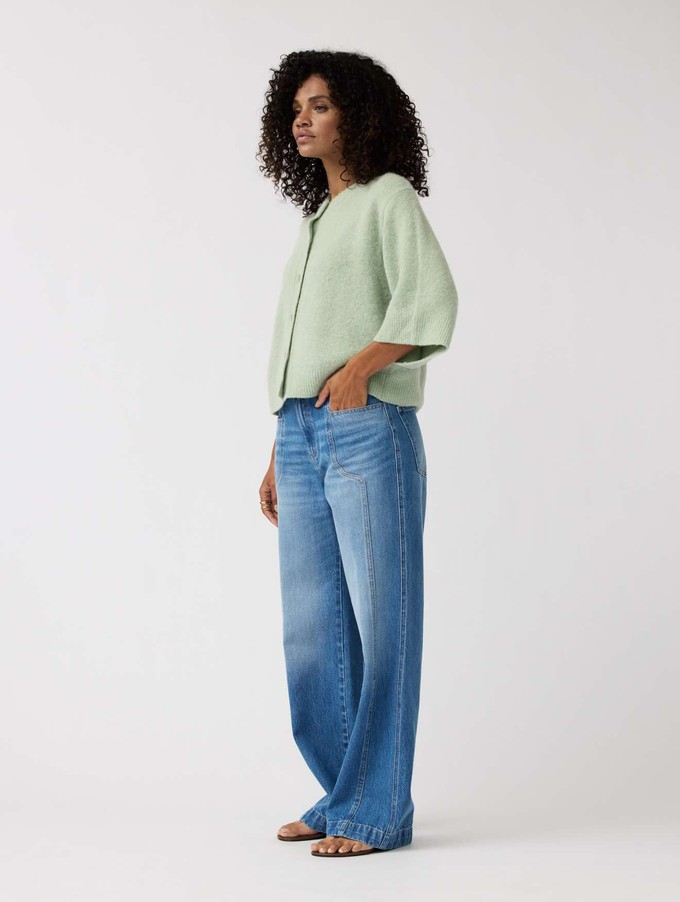 Caroline cardigan - Celadon from Brand Mission
