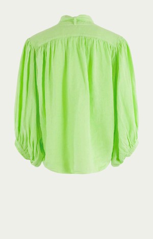 Sophie blouse - sunny lime from Brand Mission