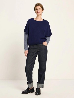 Pullunder top - purple blue melange from Brand Mission