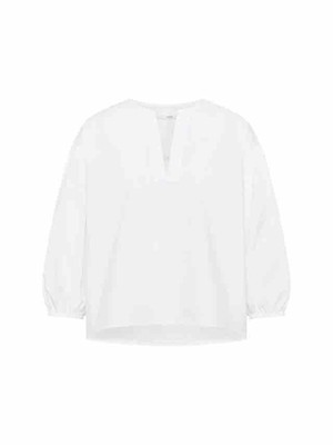 Blouse met pof - wit from Brand Mission
