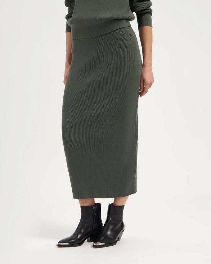 Keira skirt - moss green from Brand Mission