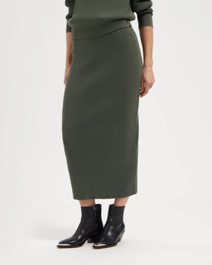 Keira skirt - moss green from Brand Mission