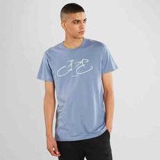 T-shirt stockholm bike - steel blue via Brand Mission
