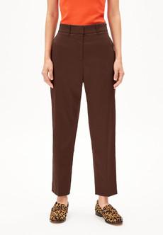 Warmaar pantalon - deep brown via Brand Mission