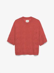 Pepper trui - raspberry via Brand Mission